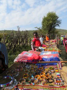 Masai Mara market