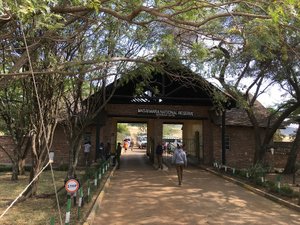 Entrance to Masai Mara reserve