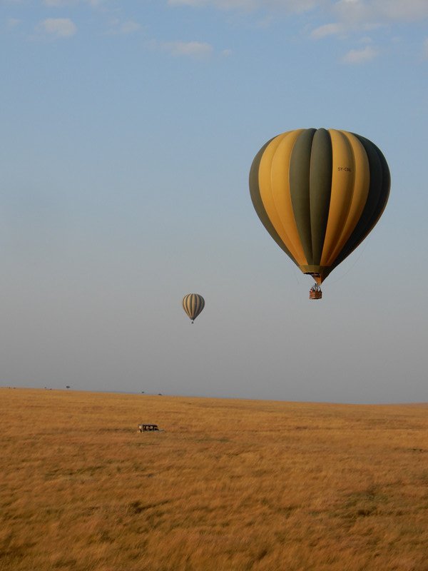 Kenya - Carolyn's hot air balloon ride