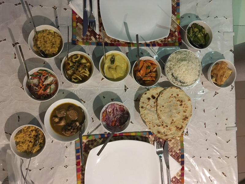 Sri Lankan meal