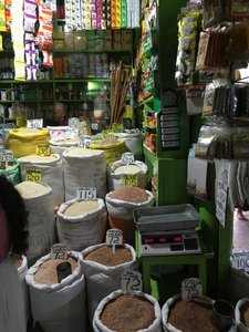 Kandy market scene