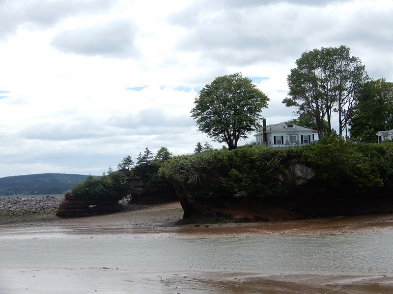 St Martens - same view, low tide