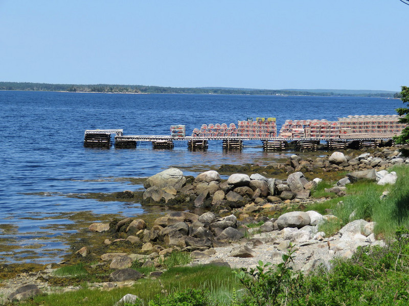 Nova Scotia - lobster traps