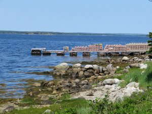Nova Scotia - lobster traps