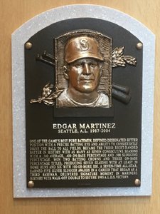 Cooperstown - Edgar Martinez plaque
