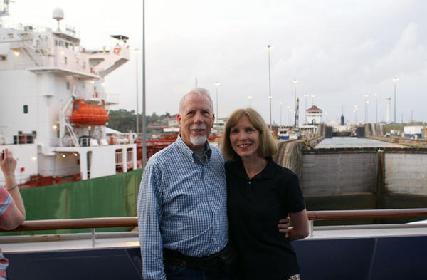 Us at the Panama Canal