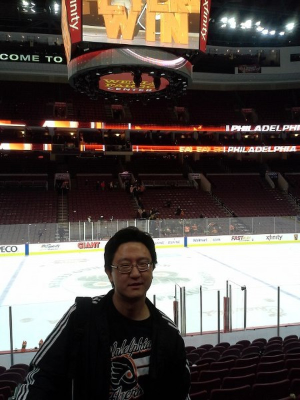 me at Wells Fargo Center