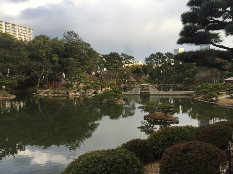 Shukkeien - Garten in Hiroshima 