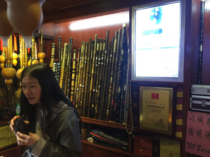 Chinesische Flöten (Chengdu)
