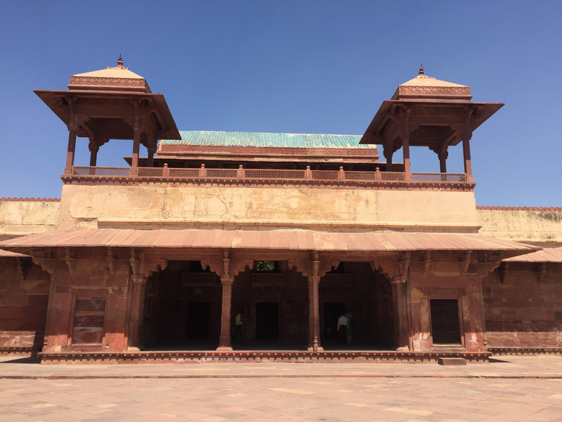 Private Audienzhalle in Fatehpur Sikri