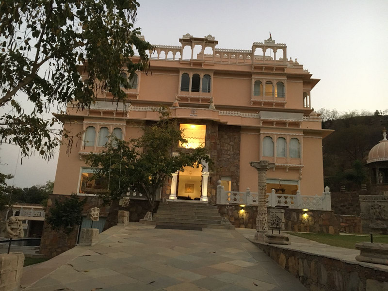 Unser Hotel in Udaipur 
