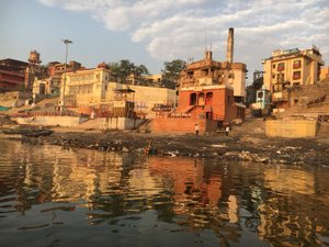 Gangesufer in Varanasi