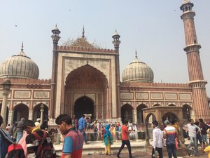 Die Grosse Moschee in Delhi