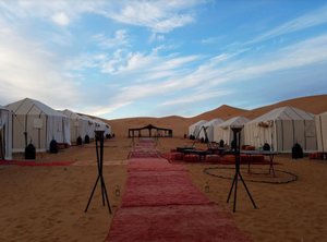 Our desert camp