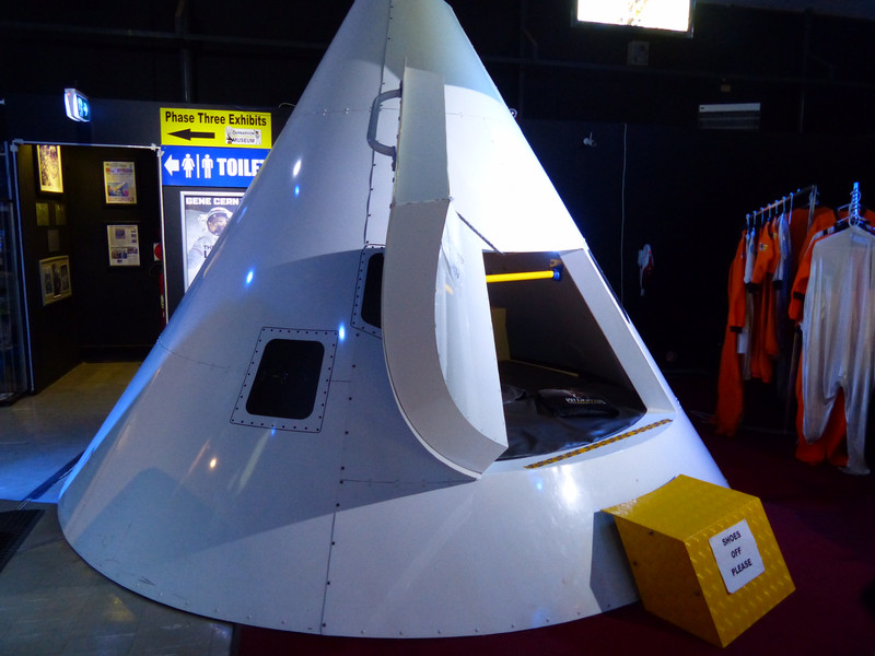 Life-sized Apollo Simulator