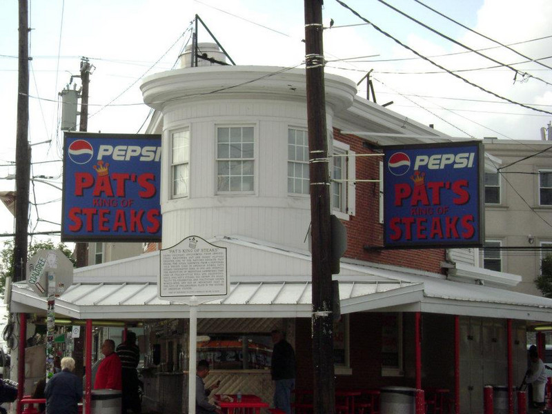 Pat's Steaks in Philly