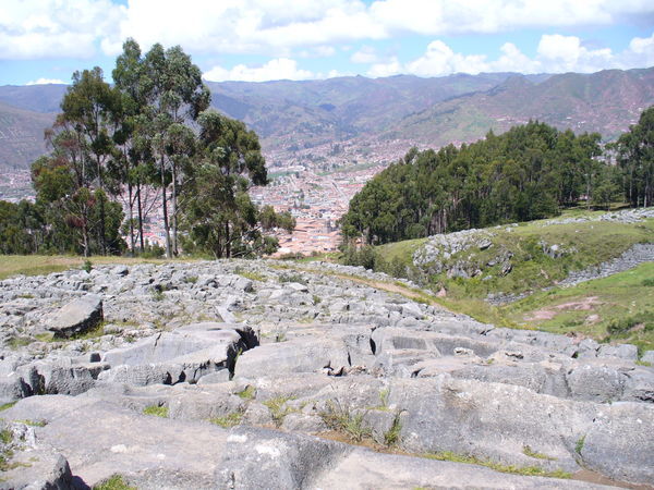 View of Cusco from Qenko