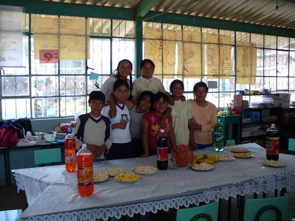 Some of 7th grade, San Luis de Guachala