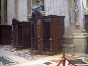 The confessional boxes