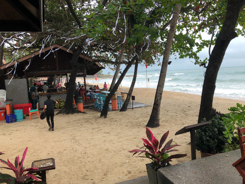 Beach bar and restaurant
