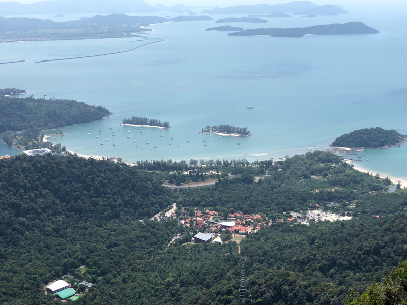View from the top Langkawi 