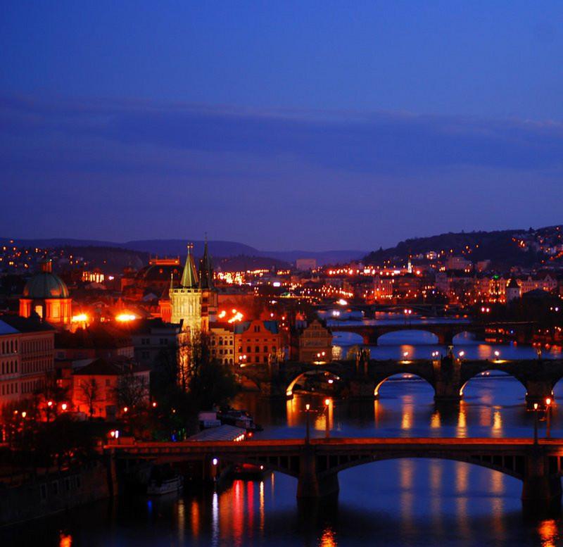 Beautiful Prague eve