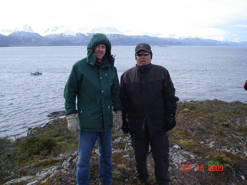 On the Beagle Channel, looking for penguins