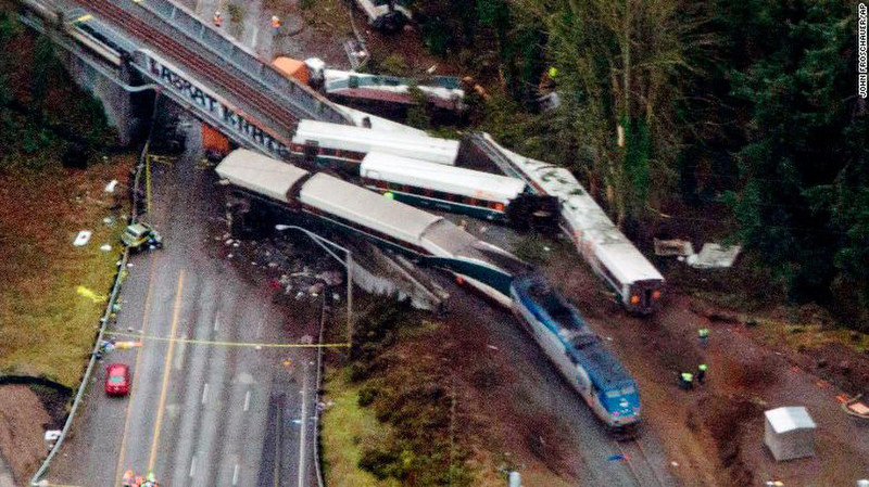 Recent Amtrak accident in Tacoma, WA