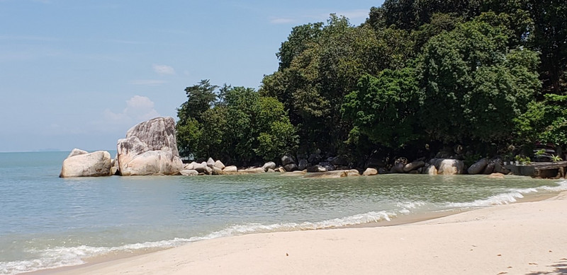 The Batu Ferringhi beach
