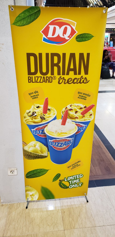 A durian smoothie???