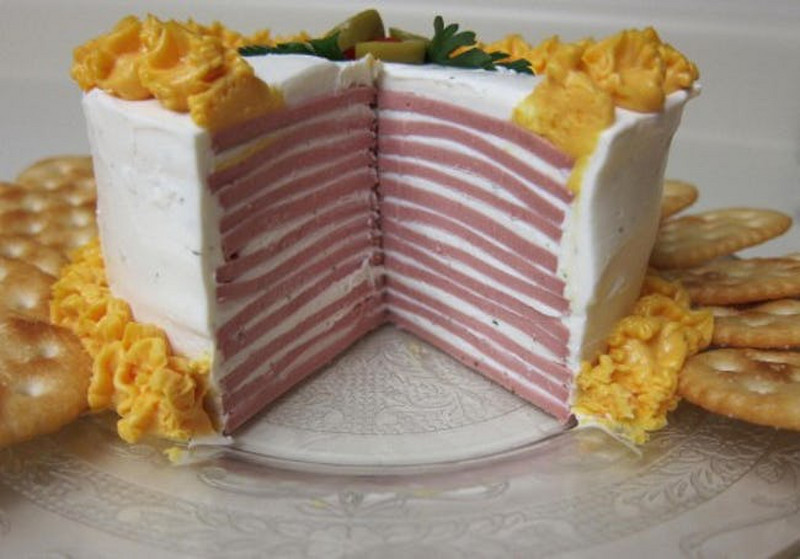 The infamous bologna cake