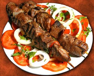 Lovely and tasty kebabs