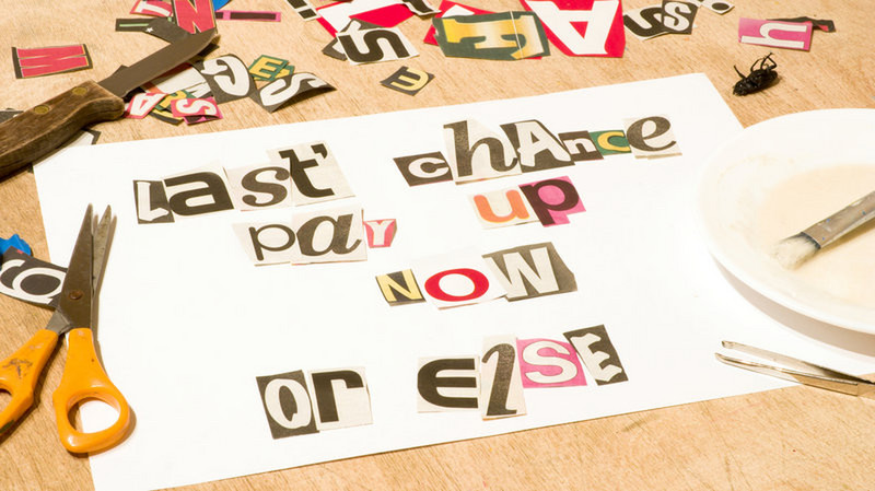 The ransom note
