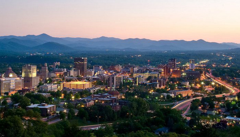 View of Asheville
