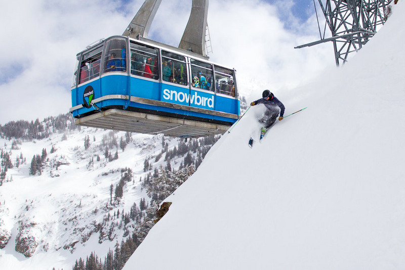 Snowbird, a great ski resort