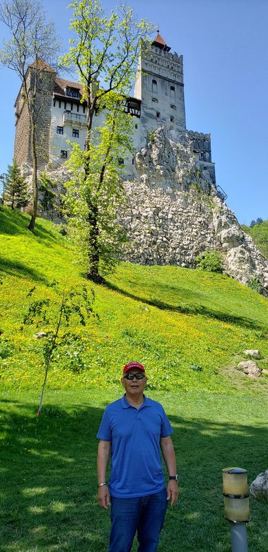 At Dracula's Castle in Bran