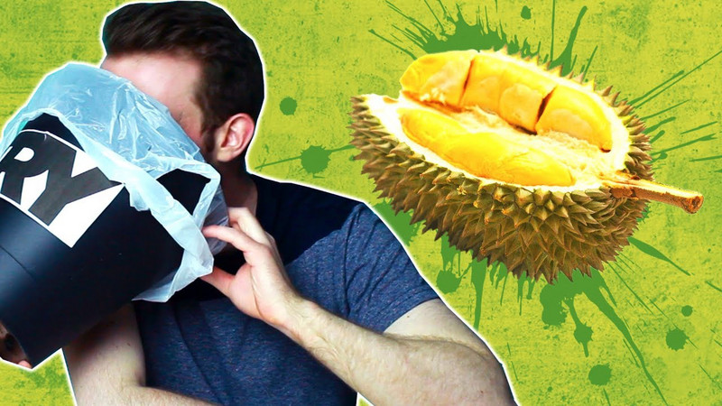 Durian makes me barf!