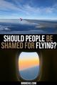 Flying shame?