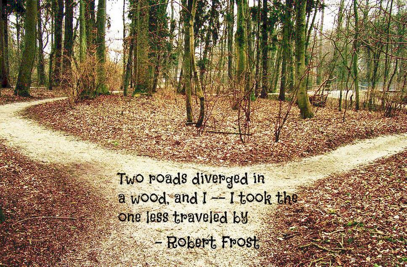 Robert Frost, my favorite poet