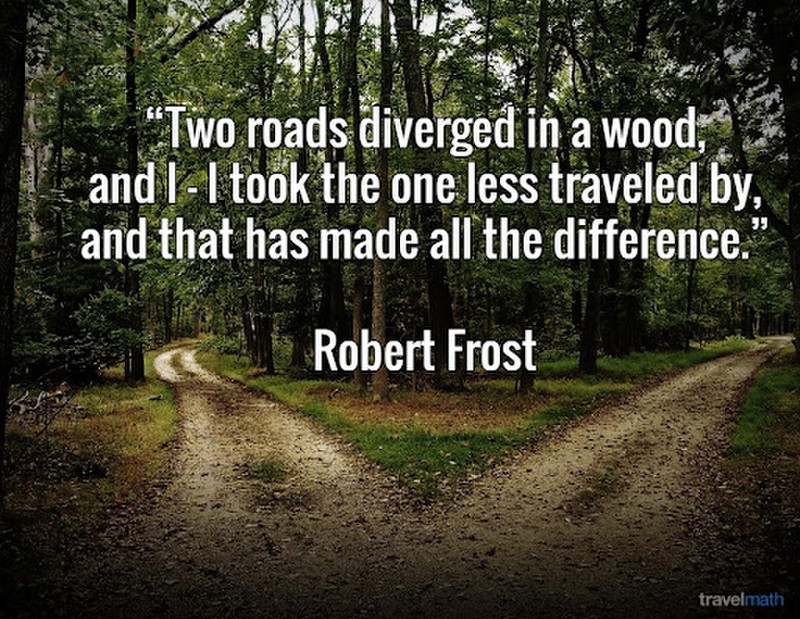I love Robert Frost
