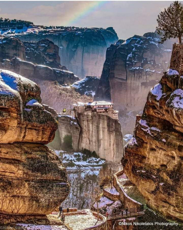 Thessaly, Greece, winter
