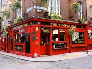 Famous Templebar, Dublin