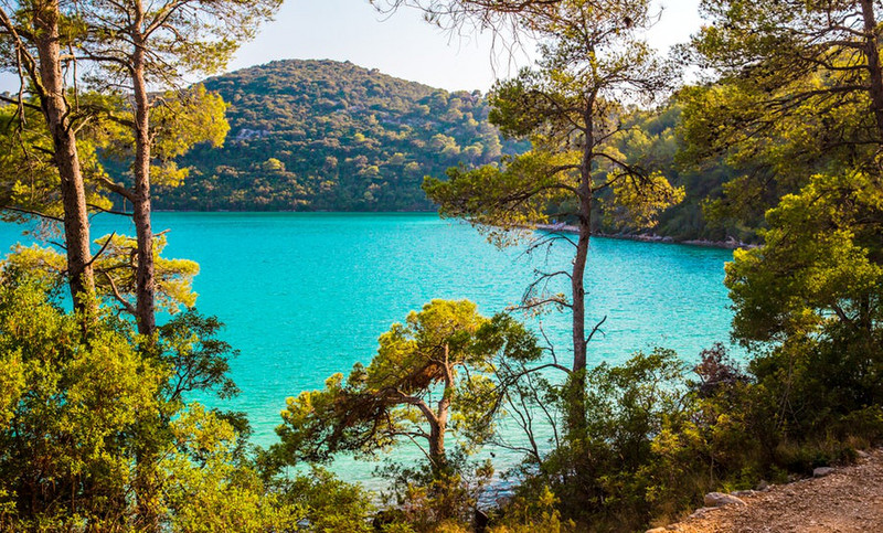 Mljet, one of our stops