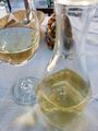 Love the Greek house white wines