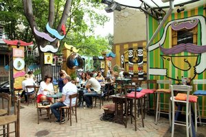 Typical Belgrade cafe