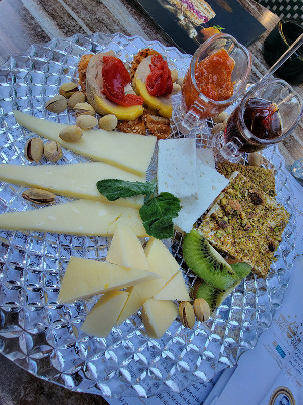 Greek cheese plate