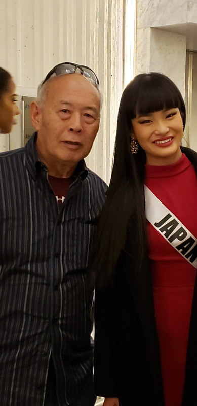 With Miss Japan
