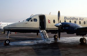 We flew Buddha Air to Everest