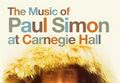 Paul Simon at Carnegie