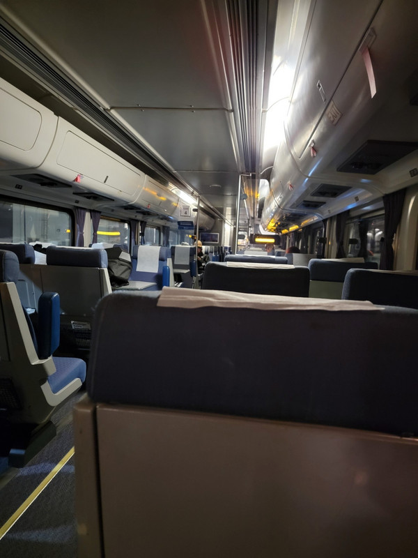 Amtrak car